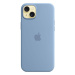 Apple Originál Silikónový kryt s MagSafe pre iPhone 15 Plus Winter Blue, MT193ZM/A