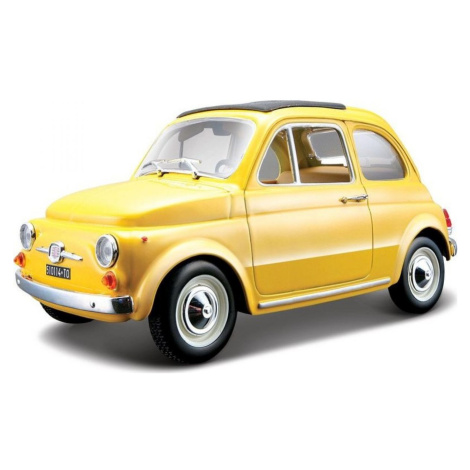 Bburago 1 : 24 Fiat 500 F 1965 žltá