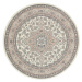 Kruhový koberec Mirkan 104443 Cream/Rose - 160x160 (průměr) kruh cm Nouristan - Hanse Home kober