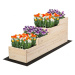 Poschodový záhon ZP07 30x120 cm - borovica Výška: 54 cm