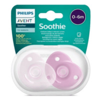 AVENT cumlík 0-6 m soothie pre dievca na utišovanie 2 ks