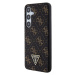 Guess PU Leather 4G Triangle Metal Logo Samsung Galaxy S24+ 5G S926 GUHCS24MPG4GPK Black