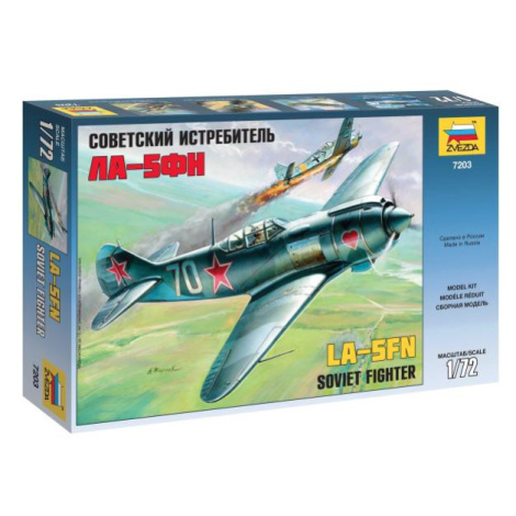 Model Kit letadlo 7203 - Lavotchkin LA-5 FN Soviet Fighter (1:72)