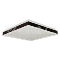 18W LED Designer Light Square Black Finish 4000K Stmievateľné 1490lm VT-7757 (V-TAC)