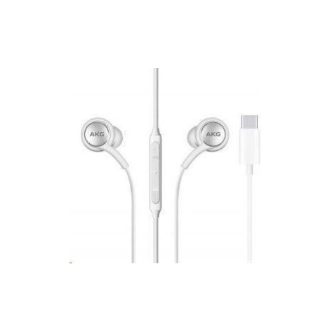 Samsung stereo sluchátka EO-IC100BWE, USB-C, bílá