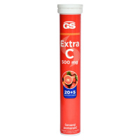 GS Extra C 500 červený pomaranč 20+5 šumivých tabliet
