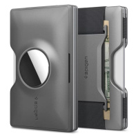 Púzdro Spigen Wallet S Card Holder, gunmetal - AirTag (AMP02303)