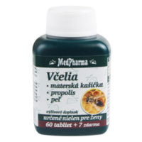 MEDPHARMA Včelia materská kašička + propolis + peľ 60 + 7 tabliet ZADARMO