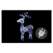 Nexos 208 LED dekorácia - vianočný sob - 100 cm studená biela