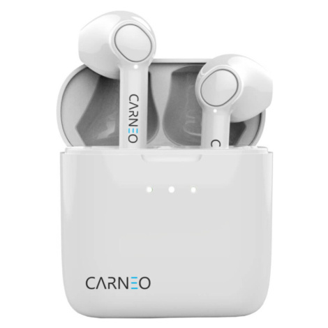 CARNEO S8 bluetooth bezdrôtové slúchadlá biela