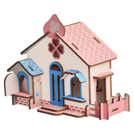 Woodcraft Drevené 3D puzzle Čokoládový dom