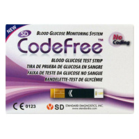 Testovacie prúžky pre SD Codefree 50ks