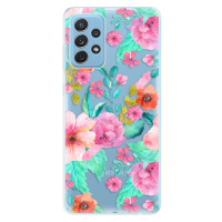 Odolné silikónové puzdro iSaprio - Flower Pattern 01 - Samsung Galaxy A72