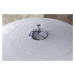 LuxD 16713 Glimer 50cm bielo-strieborná závesné svietidlo