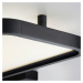 Helestra Vesp LED panel backlight 120x26 cm čierna