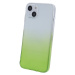 Silikónové puzdro na Apple iPhone 11 Gradient zelené