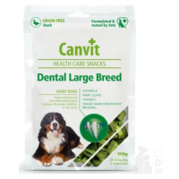 Canvit Snacks Dental Large Breed-Duck 250g + Množstevná zľava
