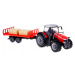 Bburago 10cm Farm tractor Messey Ferguson 8740S with Bale Trailer