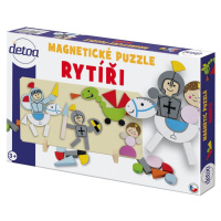 Detoa Magnetické puzzle rytieri