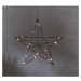 Vianočná závesná svetelná LED dekorácia Star Trading Line, výška 36 cm