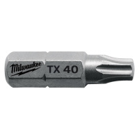 MILWAUKEE Skrutkovacie bity TX40, 25 mm (25 ks)