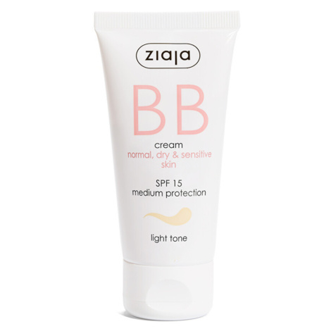 ZIAJA BB krém pre normálnu a suchú pleť SPF 15 Light Tone 50 ml