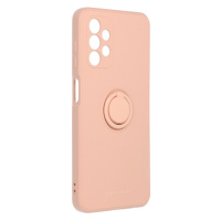 Silikónové puzdro na Samsung Galaxy A13 5G Roar Amber ružové