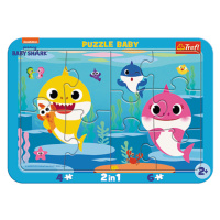 Trefl Baby puzzle s rámčekom - Baby Shark