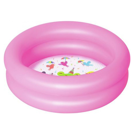 Bestway Bazén nafukovací 2 prstence 61 cm ružový