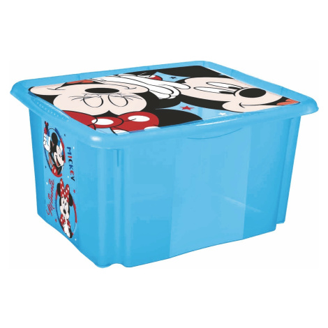 Úložný box s vekom "Mickey", Modrá Keeeper