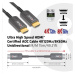 Club3D HDMI kábel, Ultra High Speed HDMI™ Certified AOC Cable, 4K120Hz/ 8K60Hz (M/M), 15 m