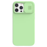 Nillkin CamShield Silikonový Kryt pre Apple iPhone 13 Pro Max, Zelený