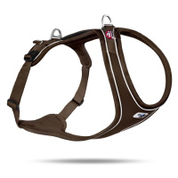 CURLI Postroj pre psov Belka Comfort Brown L, 25-33 kg