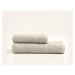 Svetlobéžové bavlnené uteráky a osušky v súprave 2 ks - Foutastic