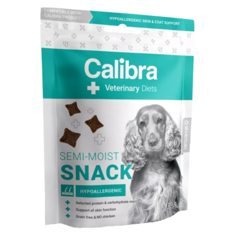 CALIBRA Veterinary Diets Snack Hypoallergenic maškrty pre psov 120 g