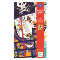 Puzzle - Pirátska loď - 36 ks