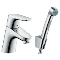 Hansgrohe Focus E2, Súprava pákovej batérie 70 s bidetovou spŕškou a sprchovou hadicou, chrómová