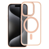 Matte Mag Cover case compatible s MagSafe pre IPHONE 15 PRE pink