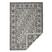 Kusový koberec Twin-Wendeteppiche 103113 schwarz creme Rozmery koberca: 160x230