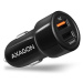 AXAGON PWC-QC5, QUICK a SMART nabíjačka do auta, 2x port QC3.0/AFC/FCP + 5V-2.6A, 31.5W