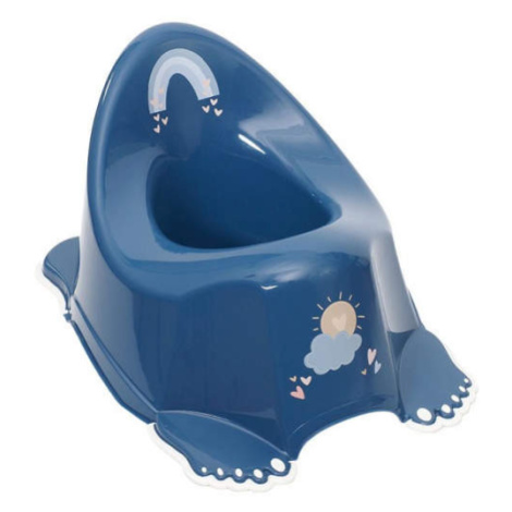 TEGA Hrajúci detský nočník protišmykový METEO modrý