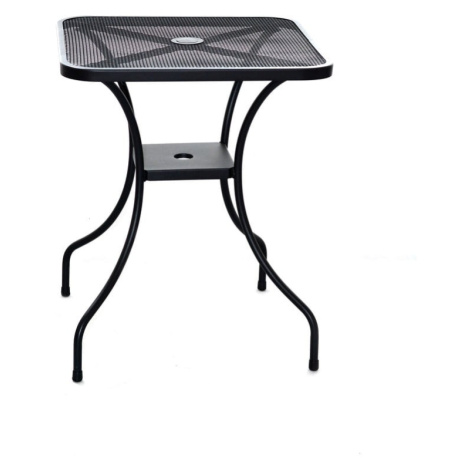 Kovový záhradný jedálenský stôl 60x60 cm – Rojaplast