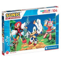 Clementoni - Puzzle 104 Sonic