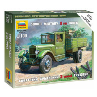 Wargames (WWII) military 6124 - Soviet Truck ZIS-5 (1:100)