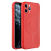 Silicone Mag Cover case compatible s MagSafe pre IPHONE 11 PRO red