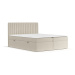 Béžová boxspring posteľ s úložným priestorom 160x200 cm Spencer – Maison de Rêve