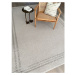 Krémovobiely vlnený koberec 200x300 cm Calisia M Grid Rim – Agnella