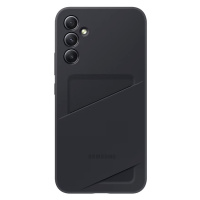 Originál kryt s kapsou na kartu pre Samsung Galaxy A34 5G, Čierny
