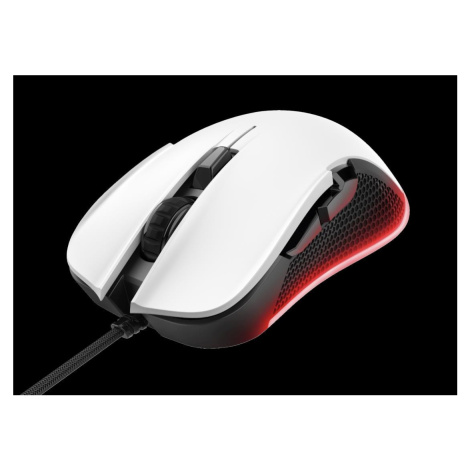 TRUST myš GXT 922 YBAR Gaming Mouse, optická, USB, biela