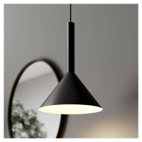 Arcchio Tadej závesná lampa 1p. 30 cm čierno-biela